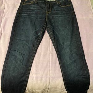 Old Navy 12r rockstar dark denim jeans